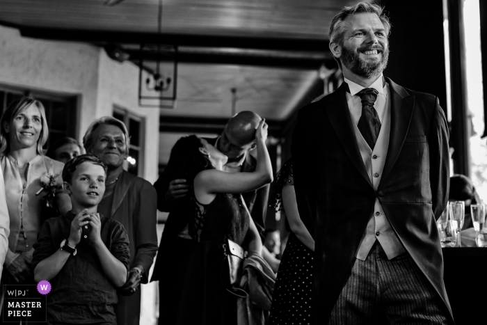 Photo by: <a href="https://www.wpja.com/contests/2018-v11/best-wedding-photographers/2263026">Vlad Lodoaba - București</a> București Wedding Photojournalism | anticipation and joy at this wedding reception