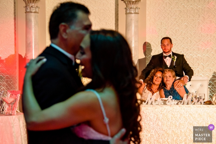 Photo by: <a href="https://www.wpja.com/contests/2018-v13/best-wedding-photographers/2289821">Denis Gostev - Richmond Hill New York</a> Marina Del Rey Wedding Photojournalist | California bride dancing with her father at the wedding reception