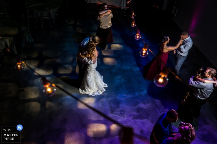 Photo by: <a href="https://www.wpja.com/contests/2018-v18/best-wedding-photographers/2363536">Penny McCoy - Columbia Heights Minnesota</a> Wedding shoot with Minneapolis Couple Dancing First Dance
