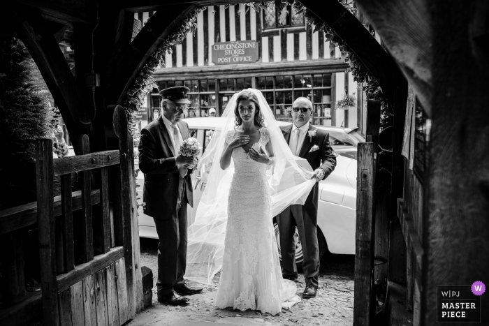 Photo by: <a href="https://www.wpja.com/contests/2018-v19/best-wedding-photographers/2367681">Catherine Hill - Canterbury Kent</a> Catherine Hill, of Kent, is a wedding photographer for Chiddingstone Church, Chiddingstone, Kent UK