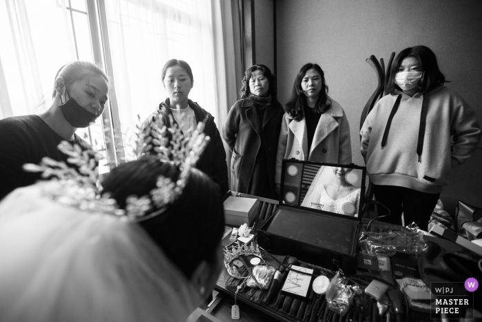 Photo by: <a href="https://www.wpja.com/contests/2018-v19/best-wedding-photographers/2375366">Zhongkun Zhang - Sanming </a> China Wedding photojournalism at Fujian pre-wedding getting ready session with bride