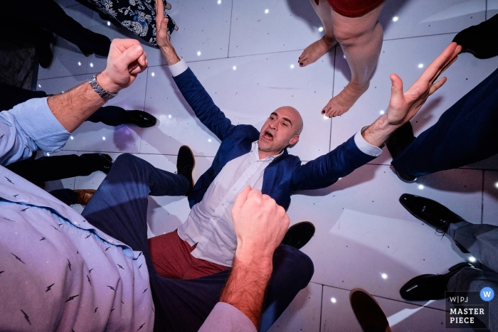 Photo by: <a href="https://www.wpja.com/contests/2018-v20/best-wedding-photographers/2408151">Clive Blair - Birmingham West Midlands</a> Forest of Arden Hotel, Birmingham Wedding Reception Party - Wedding Photography of the Dance Floor