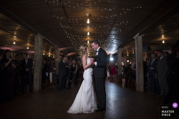Photo by: <a href="https://www.wpja.com/contests/2019-v05/best-wedding-photographers/2483936">Adena Stevens - Hoboken New Jersey</a> Kolo Klub Wedding Photographer - Picture of the couple's first dance during the reception