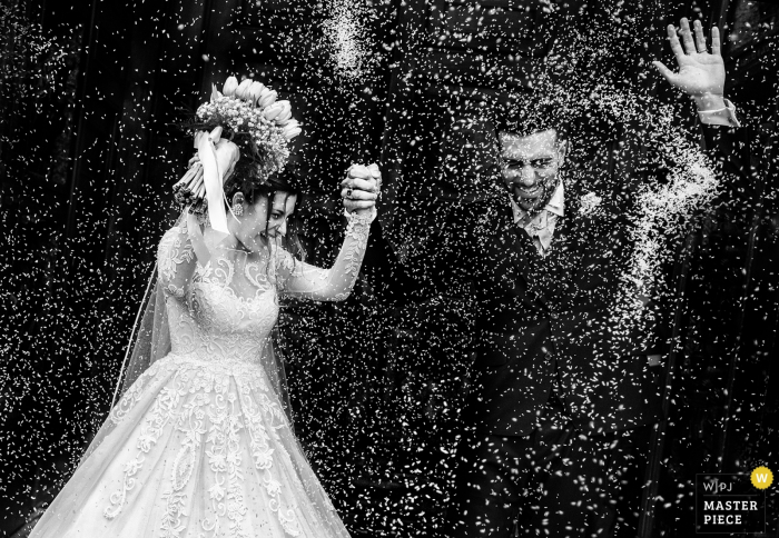 Photo by: <a href="https://www.wpja.com/contests/2019-v06/best-wedding-photographers/2486991">Stefano Ferrier - Paderno Dugnano Milano</a> Milan Italy Church Wedding Photo - Please do not throw rice on church grounds