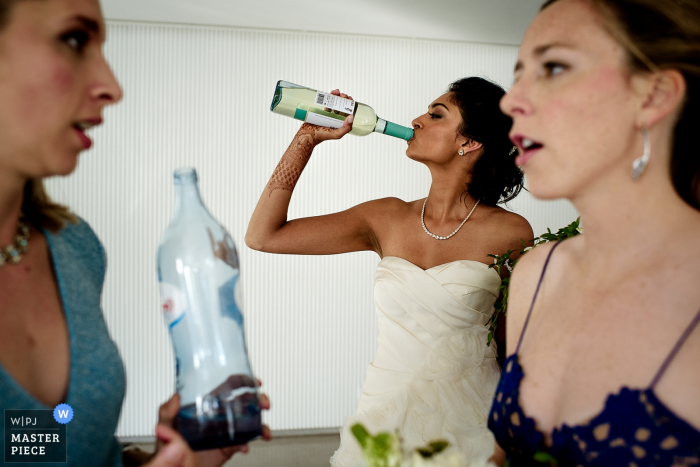 Photo by: <a href="https://www.wpja.com/contests/2019-v07/best-wedding-photographers/2507586">Pedro Vilela - Lisboa </a> Montes Claros Wedding Photo of the Bride before the ceremony