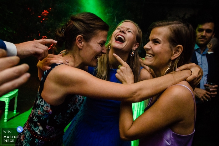 Photo by: <a href="https://www.wpja.com/contests/2019-v09/best-wedding-photographers/2539016">Sanne De Block - Wijnegem Antwerpen</a> Loenhout - Jef Cools Wedding Venue Reception Photos from the Dance Floor.