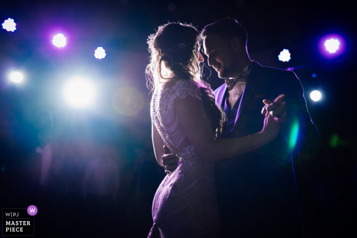 Photo by: <a href="https://www.wpja.com/contests/2019-v09/best-wedding-photographers/2539726">Maxime Desessard - Paris </a> Villa O Atlas Wedding Venue Reception Photography - First dance in colors