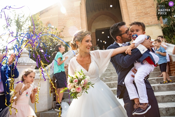 Foto de: <a href="https://www.wpja.com/contests/2019-v09/best-wedding-photographers/2541566"> Isabelle Bazin - Goutz </a> Fotógrafo de bodas de la Iglesia de SAMATÁN-Sur de Francia - El momento feliz no es para todos