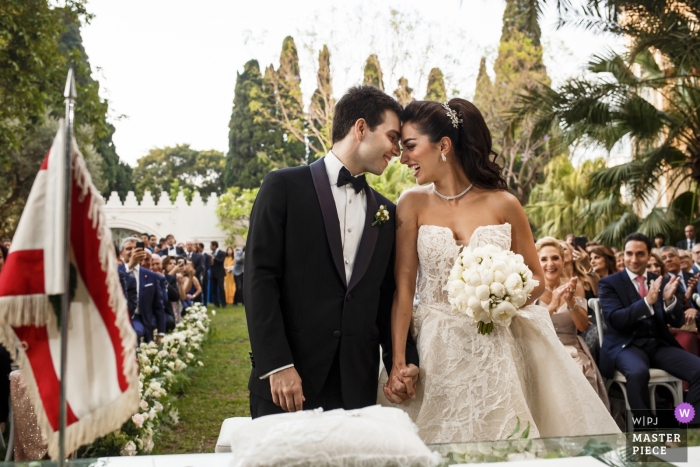 Photo by: <a href="https://www.wpja.com/contests/2019-v10/best-wedding-photographers/2542810">Ufuk Sarisen - Istanbul</a> The first civil ceremony of Lebanon history at the Sursock Palace in Beirut.