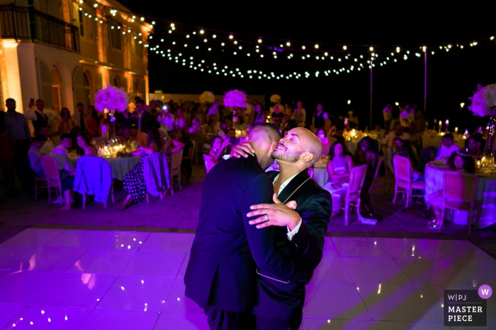 Photo by: <a href="https://www.wpja.com/contests/2019-v12/best-wedding-photographers/2547460">David Pullum - Exeter Devon</a> Villefranche, France First Dance Wedding Photography in Purple