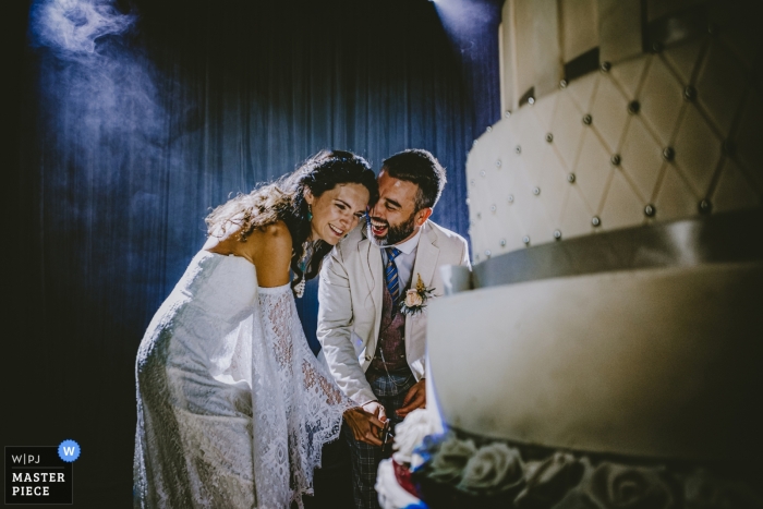 Photo by: <a href="https://www.wpja.com/contests/2019-v12/best-wedding-photographers/2548605">Emre Nesli - İstanbul Istanbul</a> Marriot Asia Hotel Istanbul Wedding Venue Photography from cake time with the bride and groom