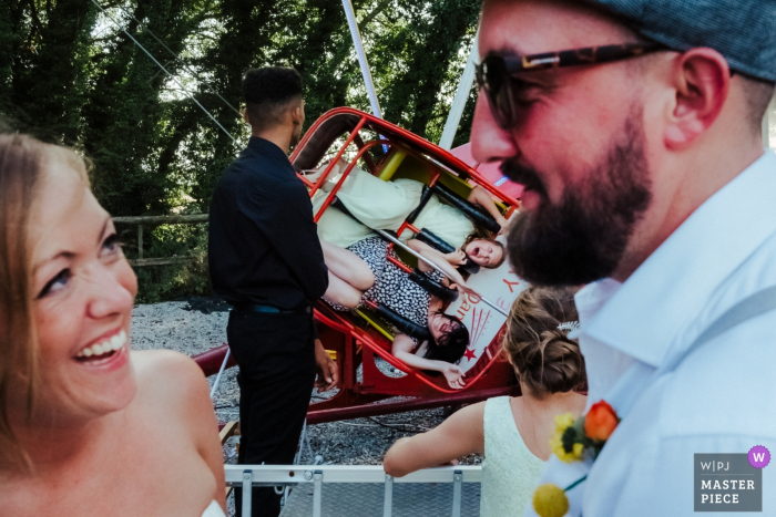 Photo by: <a href="https://www.wpja.com/contests/2019-v13/best-wedding-photographers/2549368">Matt Ebbage - Whitstable Kent</a> Marleybrook House, Kent - all day venue wedding photography - Coming into the wedding reception like...