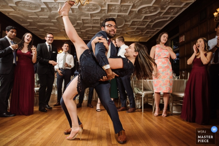 Photo by: <a href="https://www.wpja.com/contests/2019-v13/best-wedding-photographers/2549561">Meg Brock - Holland Pennsylvania</a> Media, PA Wedding Reception Party Photography - Just Dance