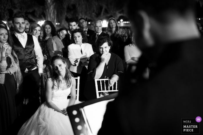 Photo by: <a href="https://www.wpja.com/contests/2019-v13/best-wedding-photographers/2550153">Danilo Muratore - Rosarno Reggio Calabria</a> TROPEA (VV) - ITALY WEDDING PHOTO DURING SPEECH WITH BRIDE