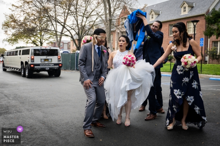 Wedding Photos Before the first look. 