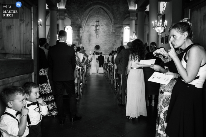 Photo by: <a href="https://www.wpja.com/contests/2019-v13/best-wedding-photographers/2550723">Samuele Ciaffoni - Ancona Ancona</a> Altidona (FM) Wedding Ceremony Photo of Kids who are Kids