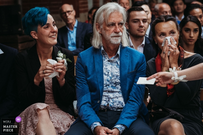 Photo by: <a href="https://www.wpja.com/contests/2019-v13/best-wedding-photographers/2550867">Meral Soydas - Utrecht Utrecht</a> Netherlands Ceremony Photography | Wedding day emotions during ceremony