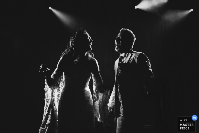 Photo by: <a href="https://www.wpja.com/contests/2019-v13/best-wedding-photographers/2550984">Emre Nesli - İstanbul Istanbul</a> Wedding Photography from Istanbul Marriot Asia Hotel - The couple dancing on the backlight