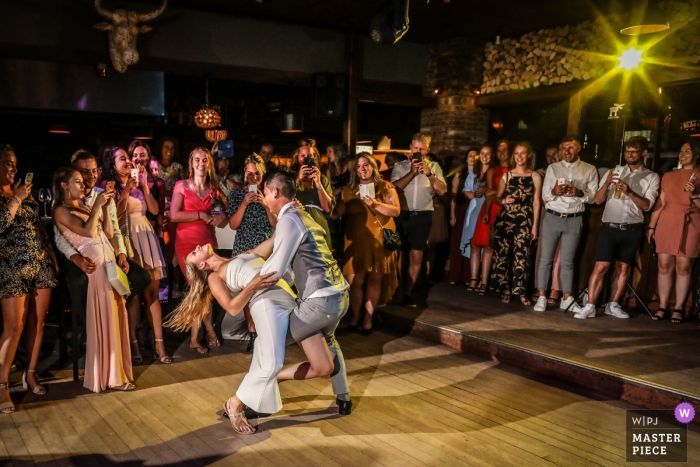 Photo by: <a href="https://www.wpja.com/contests/2019-v13/best-wedding-photographers/2551111">Peter Kos - Haarlem Noord Holland</a> Netherlands wedding photographer at Den Helder - A sensual opening dance by the bride and groom