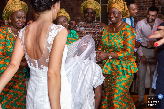 Photo by: <a href="https://www.wpja.com/contests/2019-v13/best-wedding-photographers/2551142">Obi Nwokedi - London London</a> Crypt on the Green, Clerkenwell Close, Farringdon Reception Photos from Wedding Day