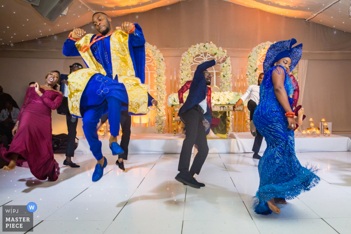 Photo by: <a href="https://www.wpja.com/contests/2019-v14/best-wedding-photographers/2553508">Obi Nwokedi - London London</a> Wedding photography of Reception fun at Painshill Park, Surrey, UK