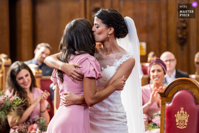 Photo by: <a href="https://www.wpja.com/contests/2019-v14/best-wedding-photographers/2553512">Obi Nwokedi - London London</a> Photography showing Family love at Islington Town Hall, London wedding ceremony