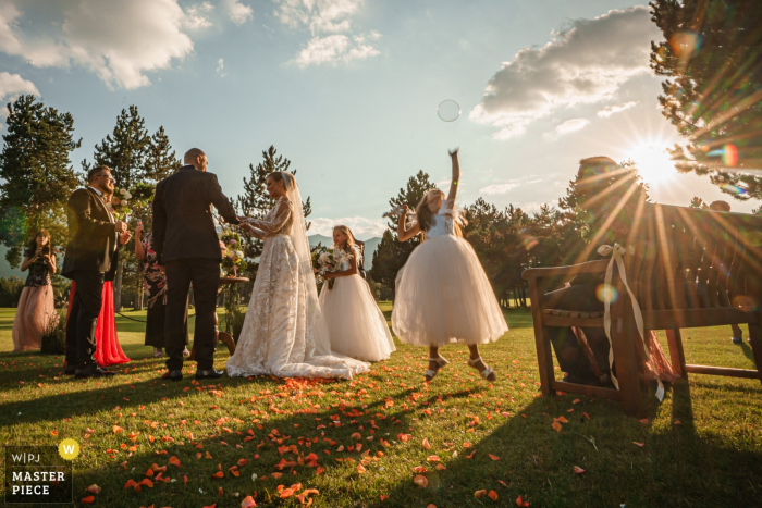 Photo by: <a href="https://www.wpja.com/contests/2019-v15/best-wedding-photographers/2555448">Boni Bonev - Sofia Sofia</a> Pirin Golf Club, Razlog, Bulgaria wedding photography in the sunshine