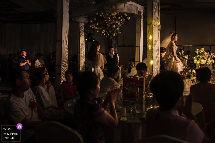 Photo by: <a href="https://www.wpja.com/contests/2019-v15/best-wedding-photographers/2557454">Moana Wu - Shanghai </a> China wedding ceremony — father looking at bride
