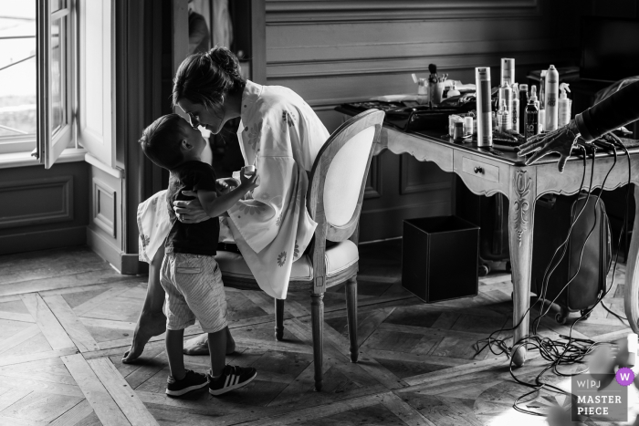 Photo by: <a href="https://www.wpja.com/contests/2019-v16/best-wedding-photographers/2560407">Coralie Castillo - Vernaison </a> Lyon wedding photographer – Hotel photos of Mama's little boy