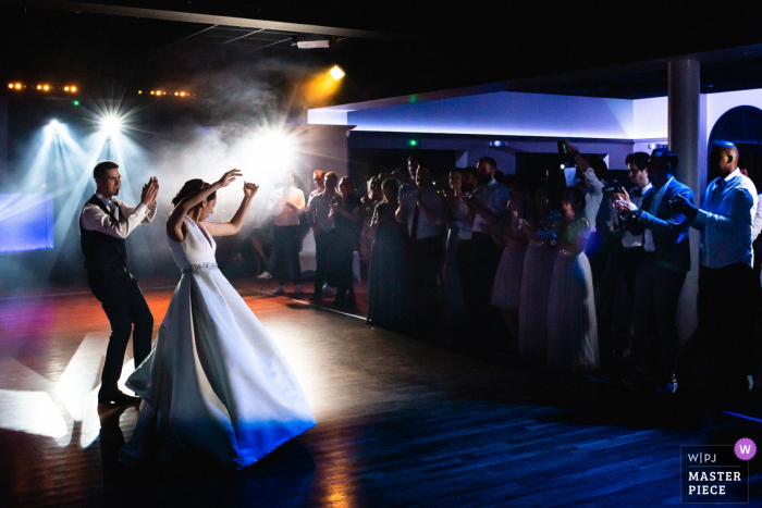 Photo by: <a href="https://www.wpja.com/contests/2019-v16/best-wedding-photographers/2562029">Jeremy Fiori - Angers </a> Domaine de Chatillon wedding venue photography - First dance under the lights