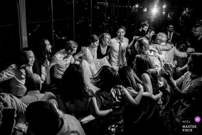 Photo by: <a href="https://www.wpja.com/contests/2019-v16/best-wedding-photographers/2562371">Johnny Shryock - Arlington Virginia</a> Spy Museum, Washington DC wedding venue photography | The final dance of the wedding