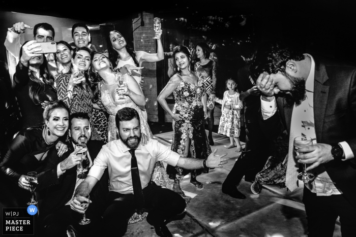 Photo by: <a href="https://www.wpja.com/contests/2019-v17/best-wedding-photographers/2563505">Vinicius Terror - Ouro Preto Minas Gerais</a> Brazil Wedding Reception photos from the picture booth