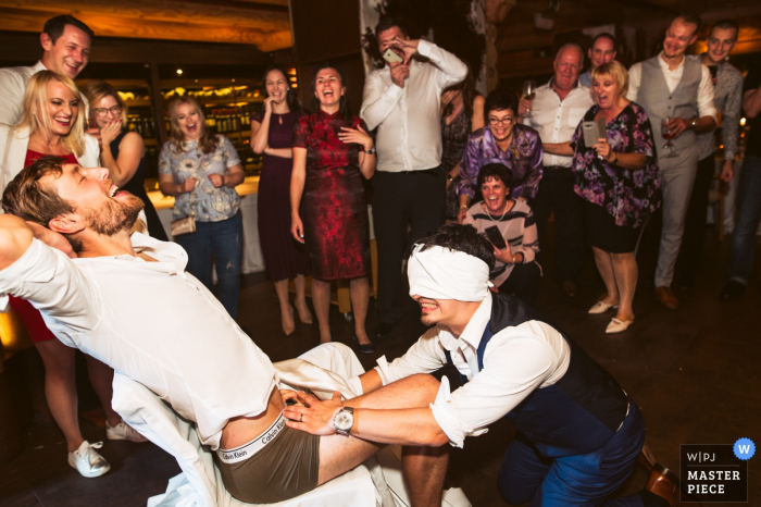 Photo by: <a href="https://www.wpja.com/contests/2019-v17/best-wedding-photographers/2564212">Dejan Zagar - Teharje </a> Smlednik wedding venue - Ljubljana, Slovenia wedding photographer: Ooops. I guess there is no garter there