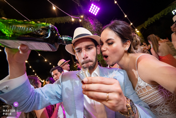 Photo: <a href="https://www.wpja.com/contests/2019-v17/best-wedding-photographers/2565102"> Maik Dobiey - Santiago de Surco Lima </a> Photos de Mancora, au Pérou, lors de la projection du film Jägermeister pour les invités