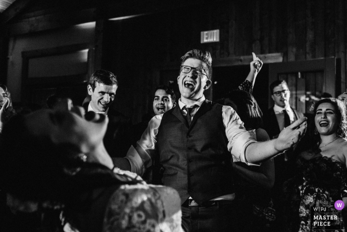 Photo by: <a href="https://www.wpja.com/contests/2019-v18/best-wedding-photographers/2565584">Natasha Lamalle - Washington DC District Of Columbia</a> Irvine Estate in Virginia - The bride and the groom raging on the dance floor.