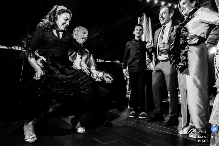 Photo by: <a href="https://www.wpja.com/contests/2019-v18/best-wedding-photographers/2566050">Rocio Vega Roa - Ponferrada Leon</a> WEDDING PARTY AT de floriana in ponferrada spain outside party photography