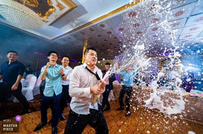 Photo by: <a href="https://www.wpja.com/contests/2019-v18/best-wedding-photographers/2566750">Thinh Phan - Chandler Arizona</a> Mississippi wedding reception photo - Let the party start
