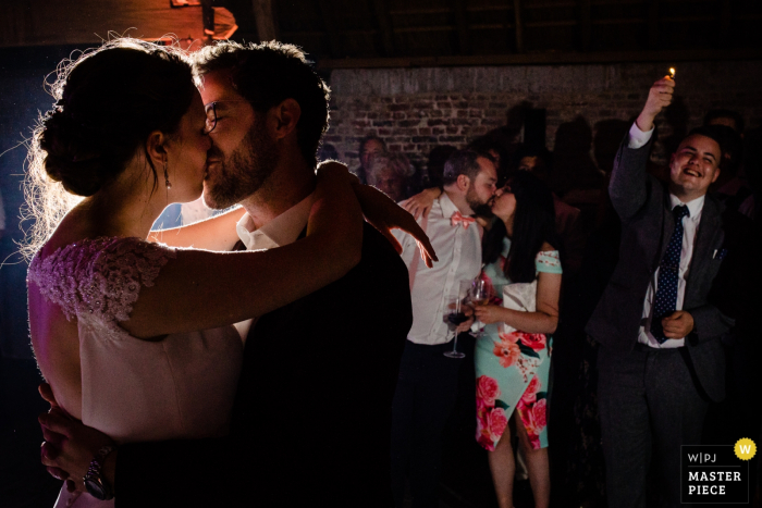 Photo by: <a href="https://www.wpja.com/contests/2019-v18/best-wedding-photographers/2567008">Sanne De Block - Wijnegem Antwerpen</a> Bride and groom have a moment together at their Bornem wedding.