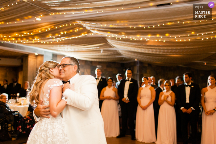 Photo by: <a href="https://www.wpja.com/contests/2019-v18/best-wedding-photographers/2567323">Casey Fatchett - New York New York</a> Wedding Reception venue picture - Tappan Hill Mansion | A father's love - father/daughter dance