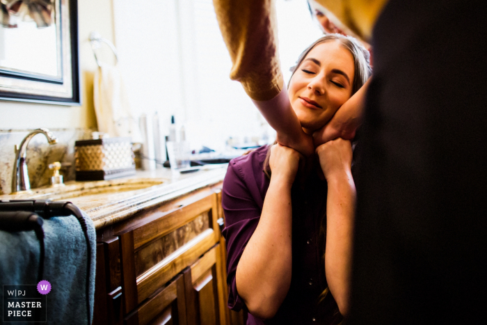 Thanks for your comfort Private Residence wedding photo from Saratoga | Thanks for your comfort