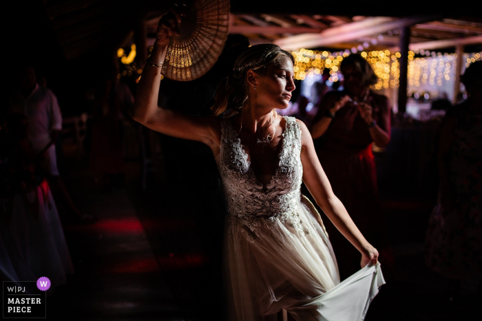Photo by: <a href="https://www.wpja.com/contests/2019-v18/best-wedding-photographers/2568009">Lisa Pacor - Trieste Trieste</a> Zakynthos, Greece Wedding pictures of a Dancing bride