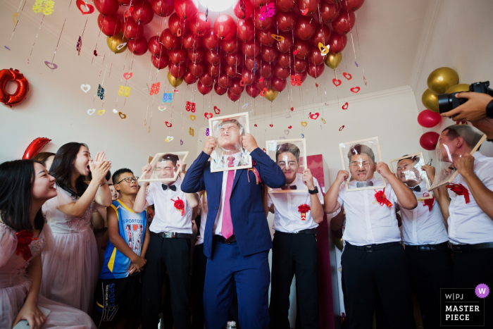 Photo by: <a href="https://www.wpja.com/contests/2019-v18/best-wedding-photographers/2568168">Zhiwen Liu - Yulin </a> Shaanxi Home Wedding Day Photography | The game with groomsmen