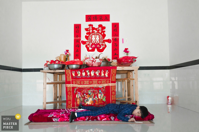 FuJian QuanZhou fotografia di matrimonio di giorno reale: il bambino sarà bambino