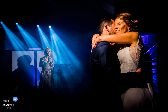 Photo by: <a href="https://www.wpja.com/contests/2019-v19/best-wedding-photographers/2568907">Benjamin Brette - St Ouen l'Aumone </a> manoir de mon pere first dance photography of the bride and groom
