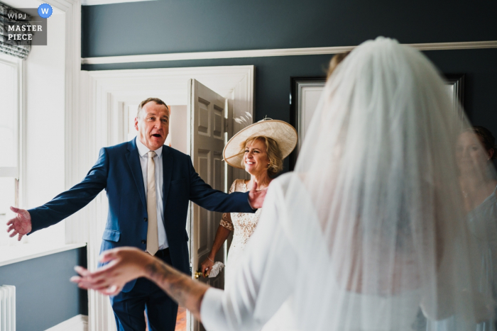 Photo by: <a href="https://www.wpja.com/contests/2019-v19/best-wedding-photographers/2569869">Rob Dodsworth - Norwich Norfolk</a> Norwich, Norfolk, UK wedding reportage photographer: A very happy Father of the Bride