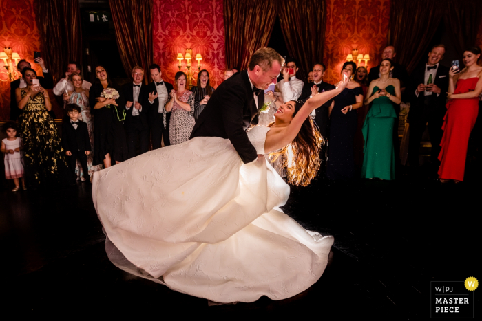 Photo by: <a href="https://www.wpja.com/contests/2019-v19/best-wedding-photographers/2571040">Annie Kheffache - Dun Laoghaire Dublin</a> Ballyfin Demesne Wedding Reportage Photo of the First dance