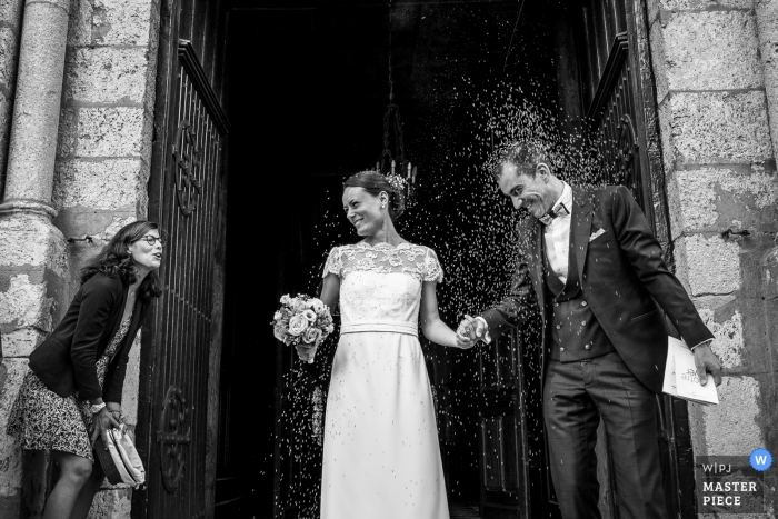 Photo by: <a href="https://www.wpja.com/contests/2019-v19/best-wedding-photographers/2571382">Henri Deroche - Orléans </a> France Church wedding photo of the Lavender Moment