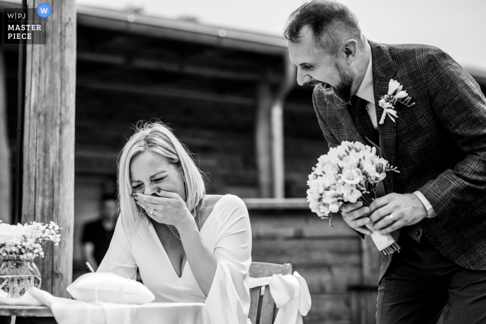 Photo by: <a href="https://www.wpja.com/contests/2019-v20/best-wedding-photographers/2576219">Matouš Bárta - Prague </a> Farma Noe wedding photography | "be careful to not mess your name"