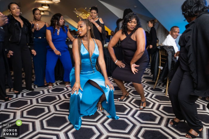 White House, Biloxi, MS wedding image created as The bride gets wild on the dance floor White House, Biloxi, MS wedding image created as The bride gets wild on the dance floor