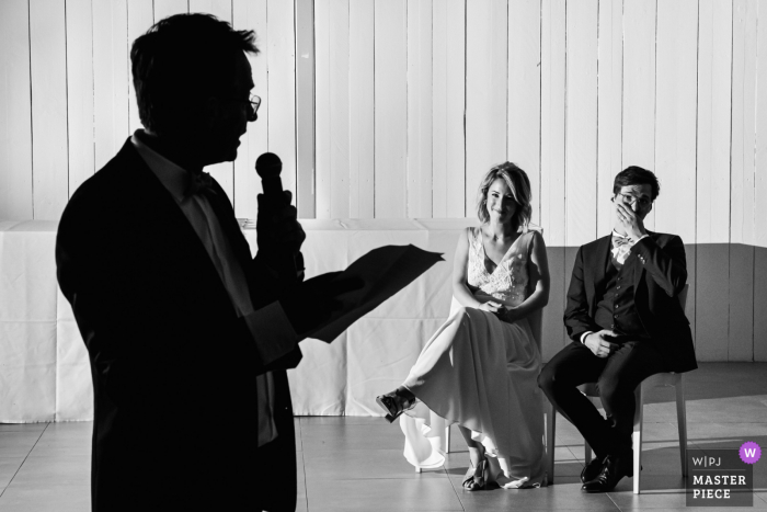 Montpellier, France	wedding reception image of the Shadow speeches